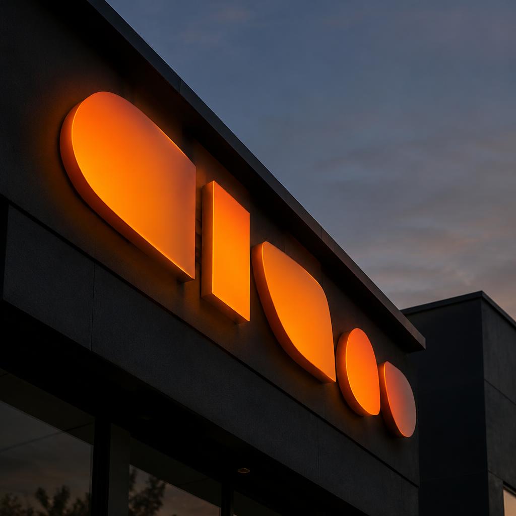 Shopfront signage